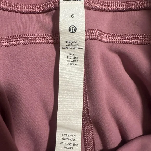 lululemon athletica Mauve Flare Pants - Picture 2 of 3